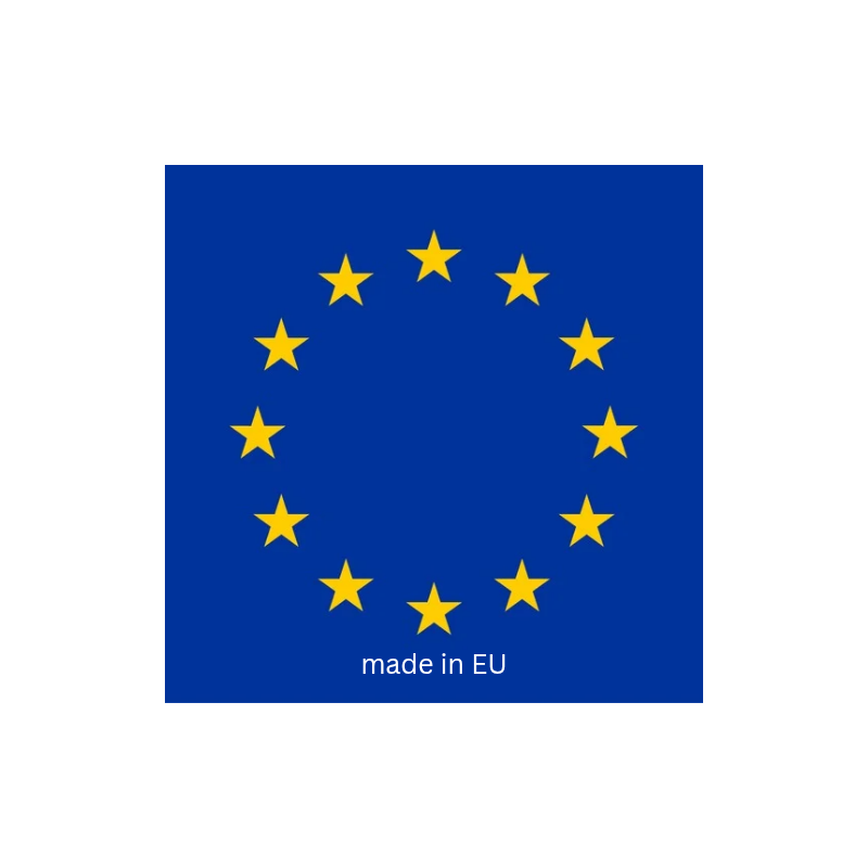 "Made in EU" sticker, 4.2x4.2cm
