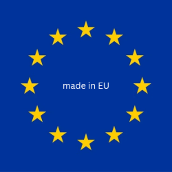 "Made in EU" sticker, 4.2x4.2cm